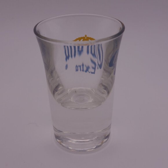 Set of 3 Shot Glasses - Bar Works - Corona - Dolphin X-ING La Jolla w/ Gold Rim - Picture 8 of 15